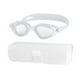 thumbnail image 5 of Gafas de natación, visión clara, gafas de natación de moda antivaho, de natación para deportes acuáticos, surf, playa y exteriores. blanco, 5 of 8