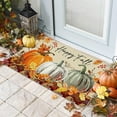 thumbnail image 1 of QIPOPIQ Fall Mats, Thanksgiving Pumpkin Festival Doormat, Polyester Non-Slip Indoor/Outdoor Front Doorstep Rug, Happy Fall Y'all Home Decor Mat, 1 of 6