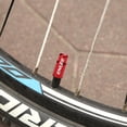 thumbnail image 4 of Tapa de válvula de bicicleta de aleación de aluminio, 2 uds., tapa de válvula de rueda de bicicleta (rojo FV), 4 of 5