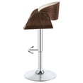 thumbnail image 5 of Dana Adjustable Bar Stool Ecru and Chrome, 5 of 12