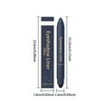 thumbnail image 3 of 2 in 1 Eyeshadow and Eyeliner Pen, Waterproof Cream Eyeshadow Stick, Shimmer Eye Shadow Pencil, High Pigmented Eyeshadow, Highlighter Eye Liner, Multi-Dimensional eyes Look (Navy), 3 of 6