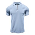 thumbnail image 4 of pstuiky camisetas para hombre, Cárdigan informal de manga corta con capucha y botones sueltos con bolsillos a juego de colores para hombre camisas casuales para hombre xl, 4 of 9