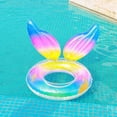 thumbnail image 2 of High Quality!(Special Offers) Inflatable Sequence Crown Swim Ring Adult Thick Mermaid Armpit Ring Floating Ring, 2 of 4