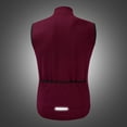 thumbnail image 2 of Men Fleece Lined Cycling Vest Windproof Reflective Sports Safety Bike Vest for Riding Running Jogging Hiking, 2 of 7
