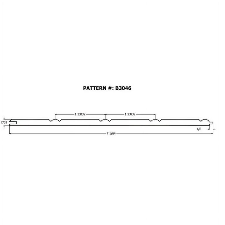 Alexandria Moulding 1/4 in. H X 32 in. L Primed White MDF Wall Panel Alexandria Moulding 1/4 in. H X 32 in. L Primed White MDF Wall Panel