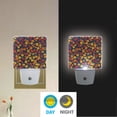 thumbnail image 2 of Yayeee LED Plug in Night Light for The Home with Auto Dusk to Dawn Light Sensors, 2 Pack, Yellow Floral, 2 of 6