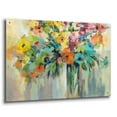 thumbnail image 2 of Epic Art 'Cloud of Flowers' by Silvia Vassileva, Acrylic Glass Wall Art, 36"x24", 2 of 10