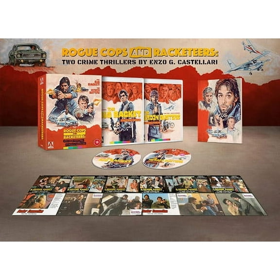 The Big Racket / The Heroin Busters ( Il grande racket / La via della droga ) ( ) [ Blu-Ray, Reg.A/B/C Import - United Kingdom ]