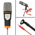 thumbnail image 3 of tredstone PC Microphone with Mic Stand Professional 3.5mm Jack Recording Condenser Microphone For PC Laptop Recorder Singing Chatting Gaming, 3 of 9
