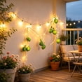 thumbnail image 5 of EGNMCR Home Decor, Room Decor Artificial Lemon Hanging Garland String With 9 Faux Lemons Rural Jute Rope Wall Decor For Kitchen Summer Farmstead Home Decoration Pl astic imitation lemon string, 5 of 5