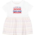 thumbnail image 3 of Inktastic Puerto Rico Love My Puerto Rican Family Girls Baby Dress, 3 of 5