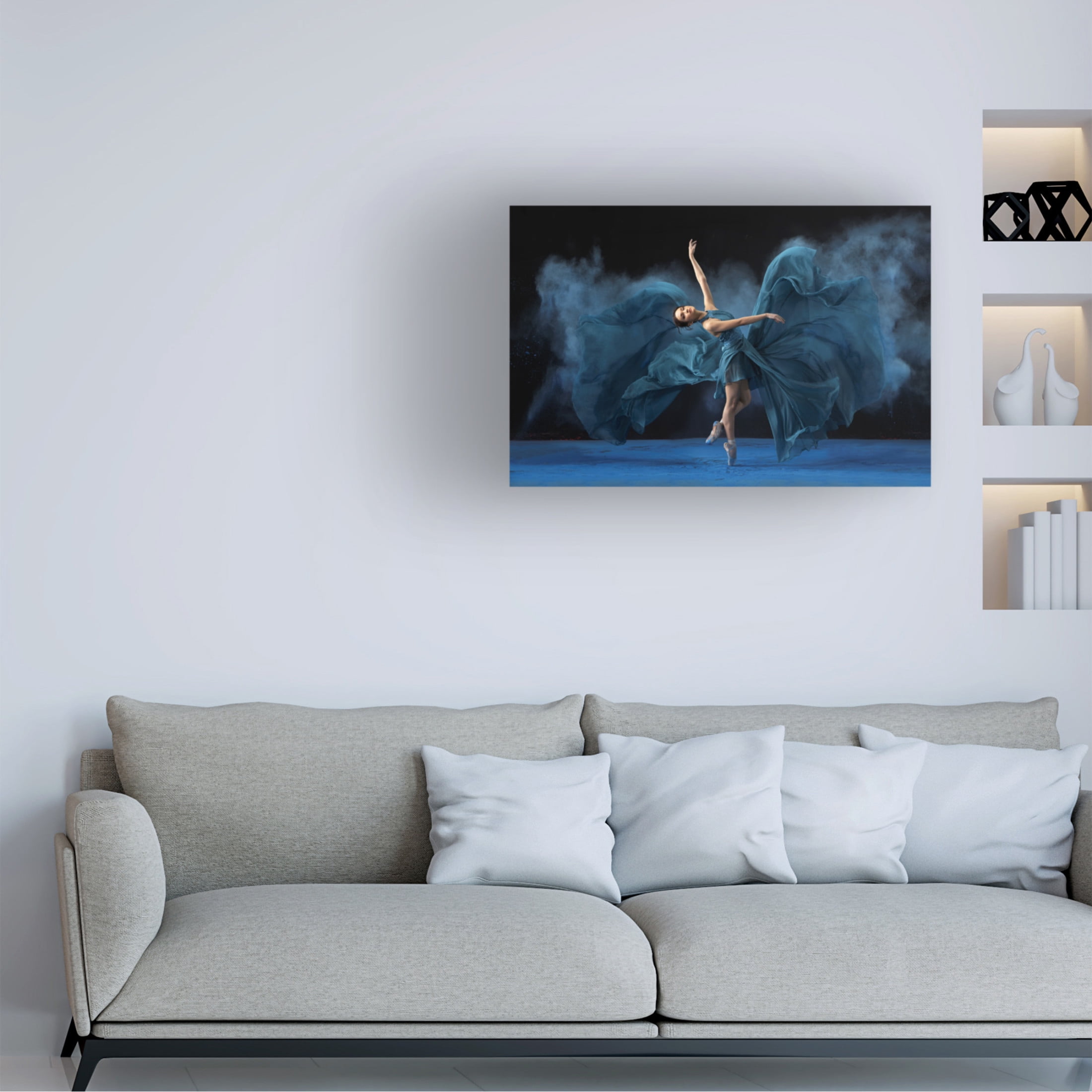 Trademark Fine Art Lisdiyanto Suhardjo Rasa Ballerina Canvas Wall Art