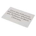 thumbnail image 4 of Tarjeta de Cartera de fotografía Personalizada Tarjetas de Metal Insertar para Monedero Regalos Acero E Yuyangstore Inserto de billetera grabado, 4 of 8