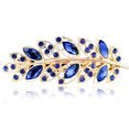 thumbnail image 2 of Guardurnaity Horquilla de cristal con diamantes de imitación para mujer, fiesta de vacaciones, fecha de viaje, decoración, pinzas para el cabello de moda, Accesorio para el cabello Azul oscuro Guardurnaity AP018036-02, 2 of 6