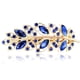 thumbnail image 1 of Qarigey Horquilla de cristal con diamantes de imitación para mujer, fiesta de vacaciones, fecha de viaje, decoración, pinzas para el cabello de moda, Accesorio para el cabello Azul oscuro Qarigey AP018036-02, 1 of 6
