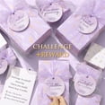 thumbnail image 6 of SPA Gift Basket for Women, 10 Pcs Self Care Kit with Rose in Glass Dome & Affirmation Cards, Teen Girl Gifts Trendy Stuff Set, Birthday Mothers Day Get Well Gift for Mom Her, Purple, 6 of 9