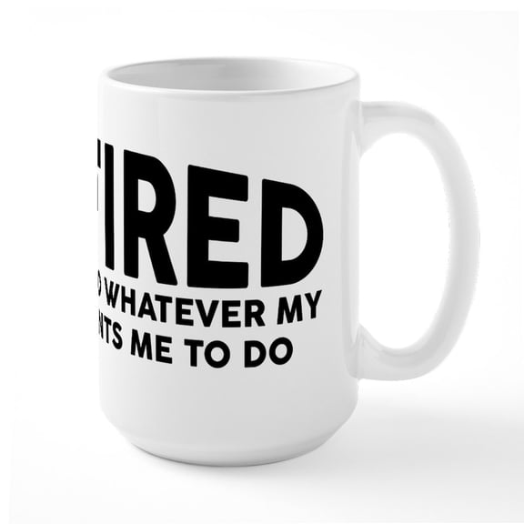 CafePress - Retired - 15 oz Ceramic Large White Novelty Mug