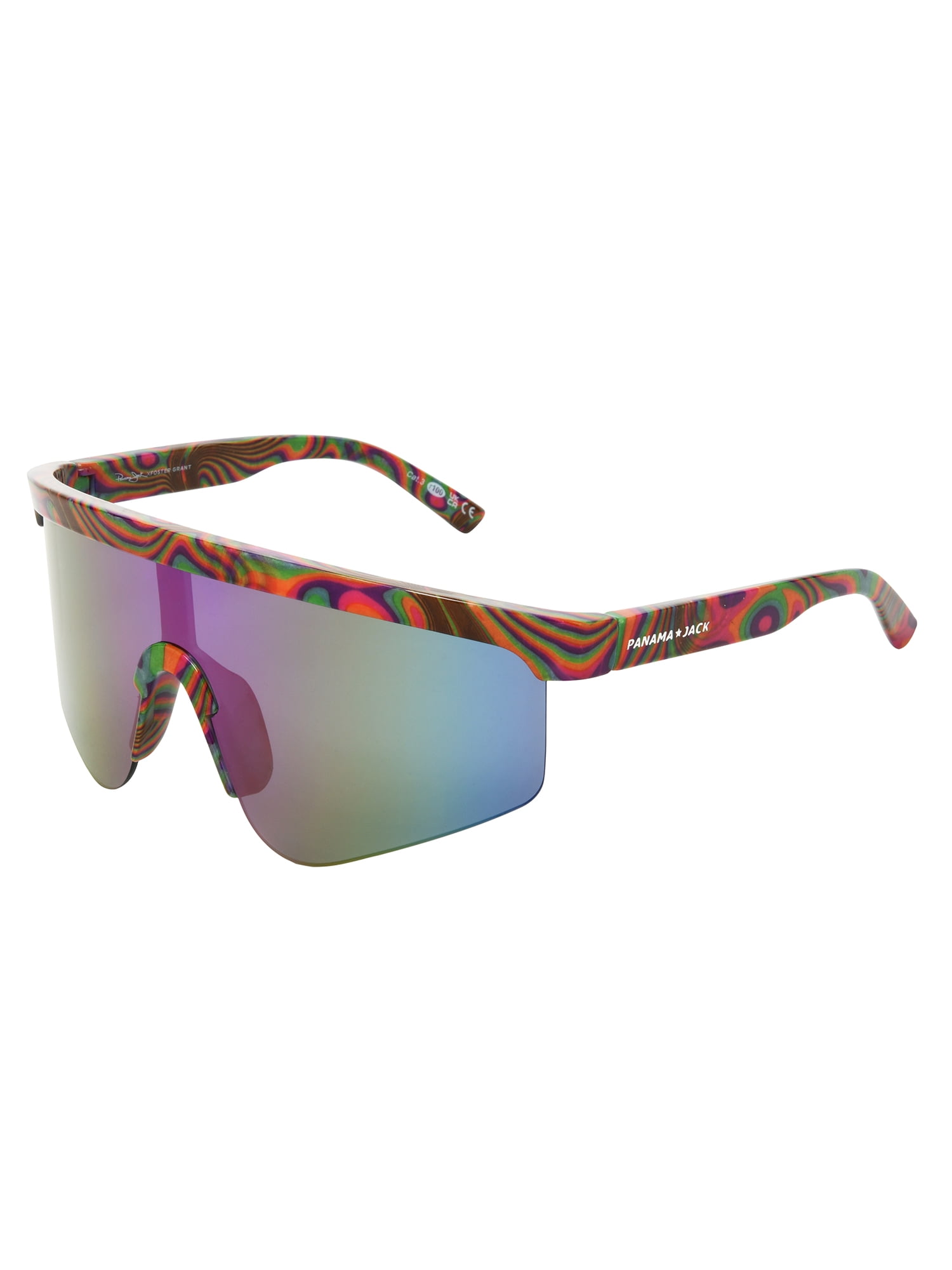 Panama Jack® x Foster Grant® Rainbow Shield Men's Sunglasses