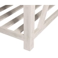 thumbnail image 6 of Bellamy White Marble Cocktail Table in Farmhouse Sur Tone on Solid Wood Base, 6 of 7