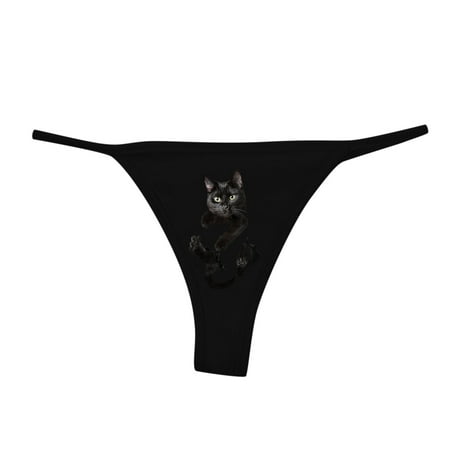 

Yubnlvae Women s Funny Printing Plus Size Solid Color High Waist Underwear