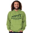 thumbnail image 4 of Fly Fishing Joke Cool Funny Fishermen Hoodie Hooded Sweatshirt Men Brisco Brands 5X, 4 of 5