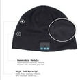 thumbnail image 2 of Wireless Headset Smart Cap Bluetooth Soft Warm Beanie Hat Headphone Speaker Mic Winter Hat for Outdoor Sport, 2 of 6