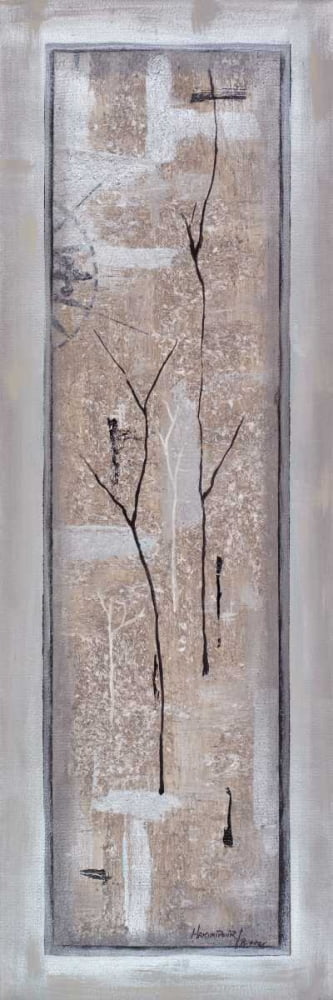 Hakimipour-Ritter Stretched Canvas Art Winter Solstice II Medium 8 x 24 inch... by Sun Dance Graphics