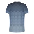 thumbnail image 4 of ZOYOEN Mens Gradient T Shirts- Sleeveless Soft Crewneck Casual Fashion Tees Shirts Navy Size 2XL, 4 of 5