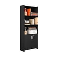 thumbnail image 1 of Librero 5 Repisas Moderno Decorativo Con Puertas Negro 56118 SKAL LIVING, 1 of 7