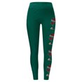 thumbnail image 3 of WILLBEST Leggings de Yoga Con Estampado Navideño Clásico de Copa Roja Para Mujer, Cintura Alta, Para Entrenamiento, Fitness, Correr, Deportes, Ajustados Chica, 3 of 3