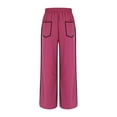thumbnail image 5 of BILIKEYU Women's Baggy Wide Leg Pants, Women's Pants, Travel Pants, Wide Leg Jeans Woman, 5 of 5