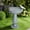 Blue, variant on 24"H Outdoor Large Bird Bath Stand&bowls For Garden Patio Decor Concrete Home