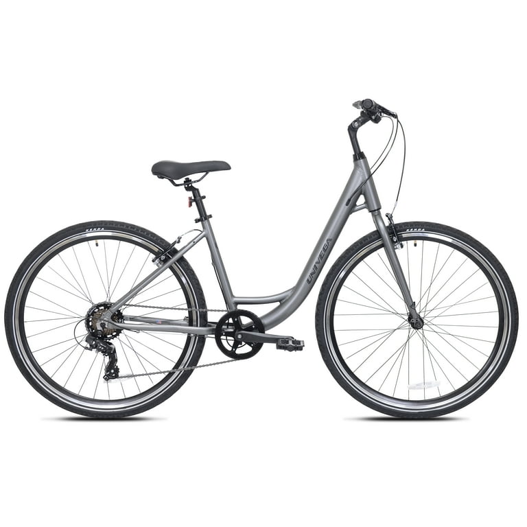 Univega - 700C USA Voyage 1.0 Adult Bicycle, Small Frame, Charcoal