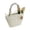 Beige, variant on Washable Woven Storage Basket - Organic Cotton, OEKO-Certified, Large Capacity, Sort Toys/Clothes, Cute Design for Baby Room