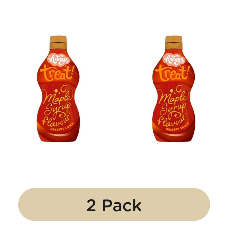 Askeys Maple Syrup Flavour 325g, British Import (Pack of 2)