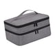 thumbnail image 4 of Organizador de esmalte de uñas Bolsa Bolsa de gran capacidad Multipureze soporte de esmalte de uñas Bolsa cosmética para arte de uñas kit de uñas kit Gris, 4 of 8