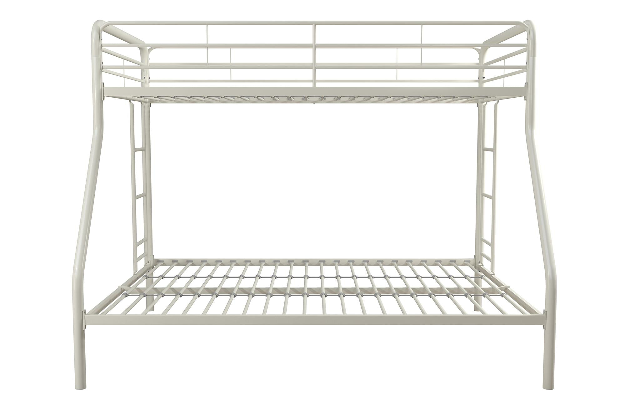 Dhp Twin Over Full Metal Bunk Bed Frame, Dhp Twin Over Futon Metal Bunk Bed Multiple Colors
