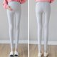 thumbnail image 1 of Leggings para embarazadas, ropa exterior de primavera y verano, pantalones de mujer embarazada de talla grande, pantalones elásticos finos, pantalones de cintura alta para el embarazo, 1 of 6