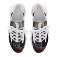 thumbnail image 5 of Grape Red Wine Walking Shoes for Men Woman Lightweight Tennis Fashion Elastic Sports Shoes Cushion Basketball Shoes, 5 of 7