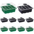 thumbnail image 2 of 1/2/3/5PCS Reusable Greenhouse Seedling Starter Trays Humidity Vented Domes for Vegetables Widely Use Plant Nursery Pot He Qiyong unisex, 2 of 2