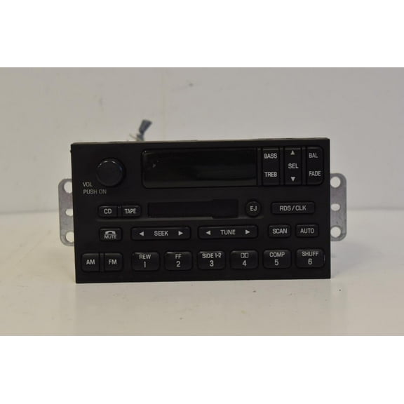 2000-2002 Mercury Villager Stereo Radio Cassette Cd Player Yf5F-18C870-Ba