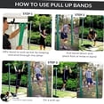 thumbnail image 4 of Typpkmm Fitness Rubber Resistance Band with Set Heavy Duty Resistance Band, 4 of 7