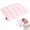Baby Pink, variant on Mellow Puff Cooling Pillow for Sleeping, Fluffy Cloud Pillow with Ice-Silk Touch, Breathable Quilted Grid Design, for Side and Back Sleepers, Machine Washable (Gary)