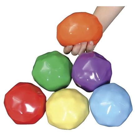 Abilitations Yuck-E-Balls, Assorted Colors, set of 6