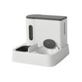 thumbnail image 6 of Automatic Pet Feeder Travels Self Dispensing Easily Clean Food and Water Bowl gray, 6 of 8
