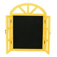 thumbnail image 1 of Window Chalkboard Sign, Versatile Decor Easy Hanging, Black Board Sign For Shop Wall Home, 1 of 8