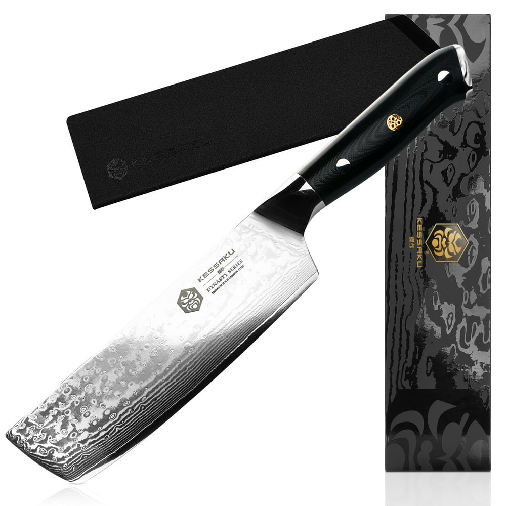 Kessaku Nakiri Cleaver Butcher Knife Dynasty Series 67Layer AUS