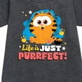 thumbnail image 2 of Garfield - Life Is Just Purrfect - Toddler & Youth Girls Fleece Dress, 2 of 4