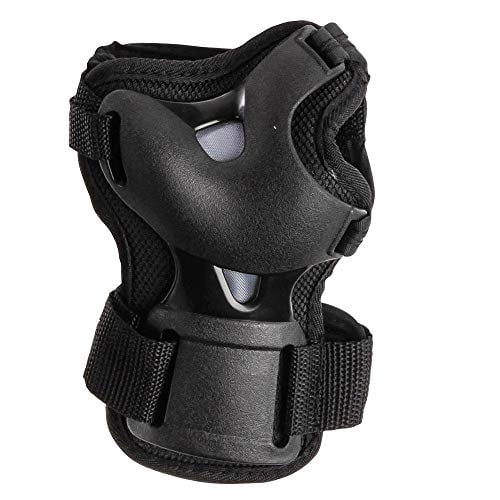 Rollerblade Skate Gear Wrist Pad Protective Gear, Unisex, Multi Sport Protection, Black, L