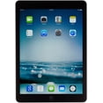 thumbnail image 1 of Apple iPad Air MD786LL/A tableta con pantalla tÃ¡ctil (iOS, memoria de 1 GB, disco duro de 32 GB, Wi-Fi) negro/gris espacial Manzana MD786LL/A, 1 of 11